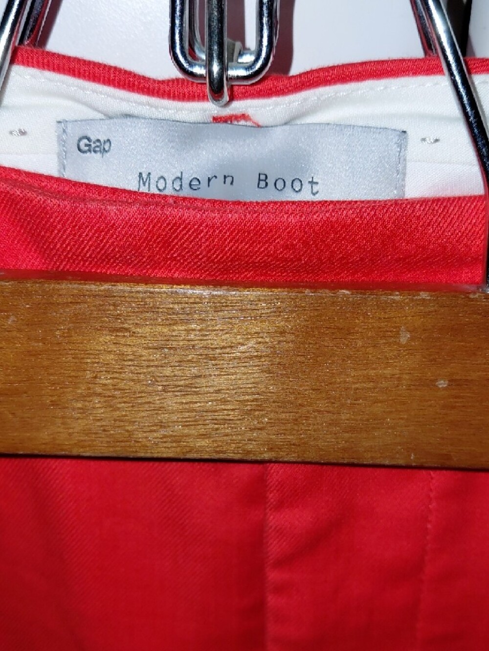 GAP Red Boot-Cut Pants - Picture 11 of 11